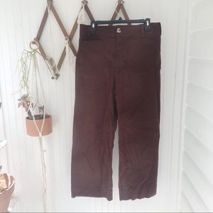 Anthropologie cropped pant